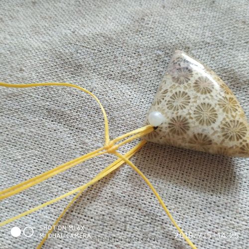 有孔扣头 第3步