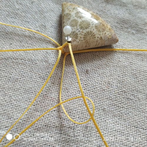 有孔扣头 第6步