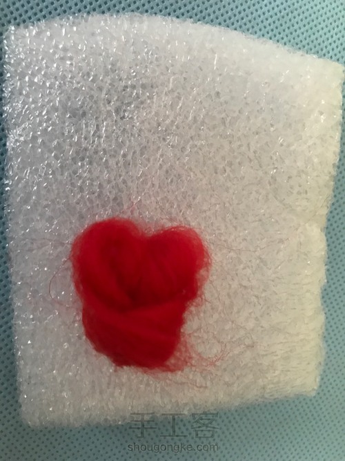 小太阳羊毛毡 第2步