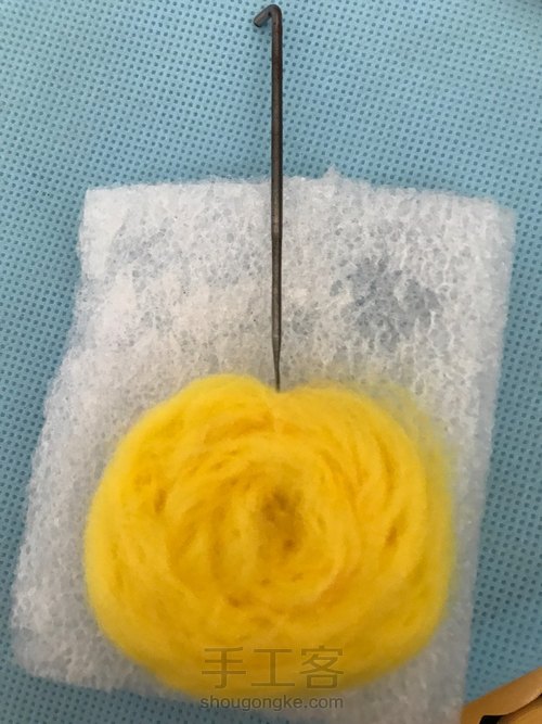 小太阳羊毛毡 第6步