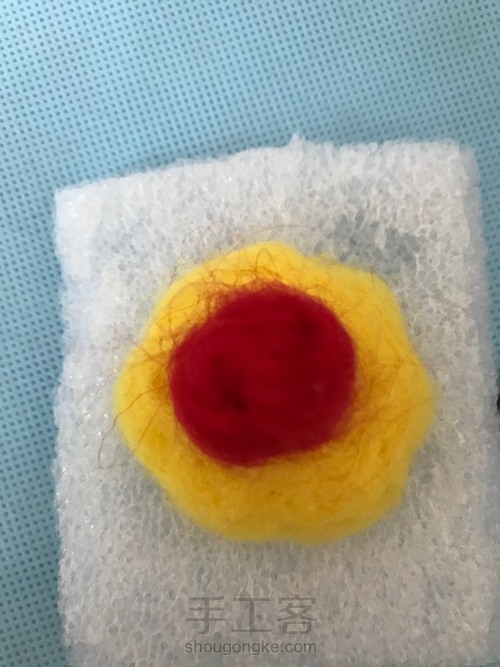 小太阳羊毛毡 第8步