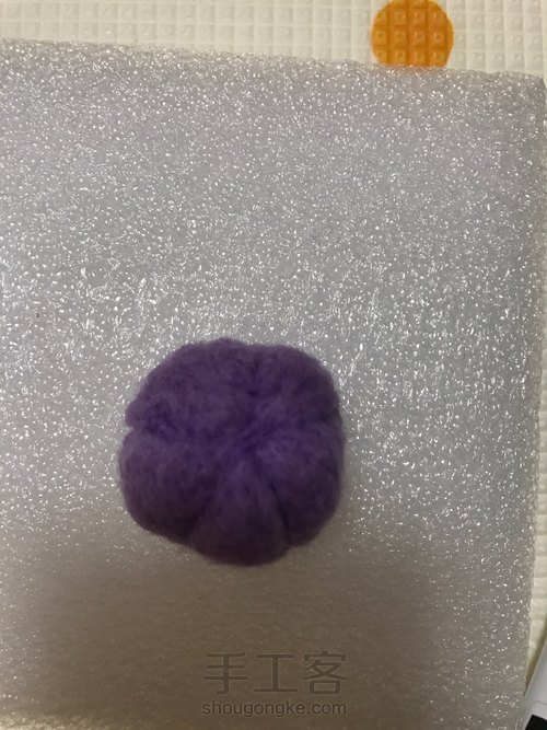 羊毛毡戳戳乐 第2步