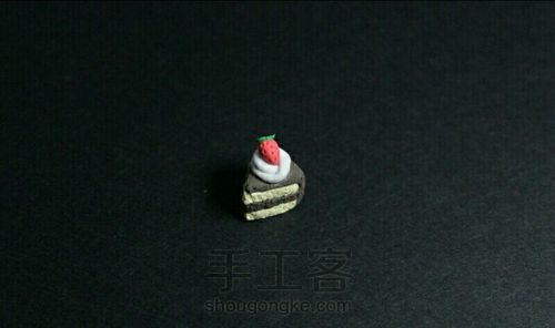  超轻粘土微缩迷你甜点教程！ 第18步