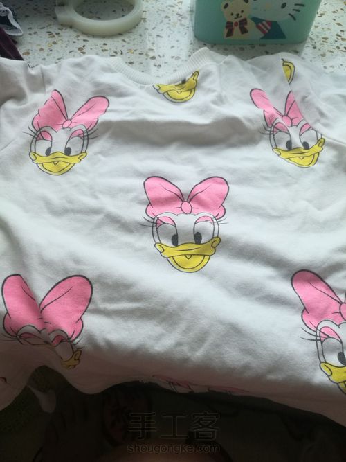 六分娃小上衣 第1步