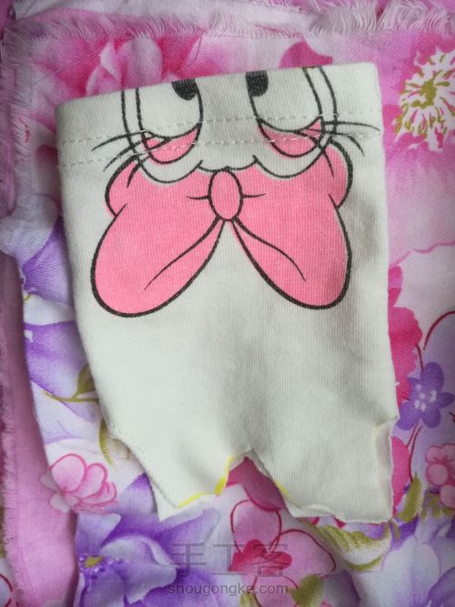 六分娃小上衣 第3步