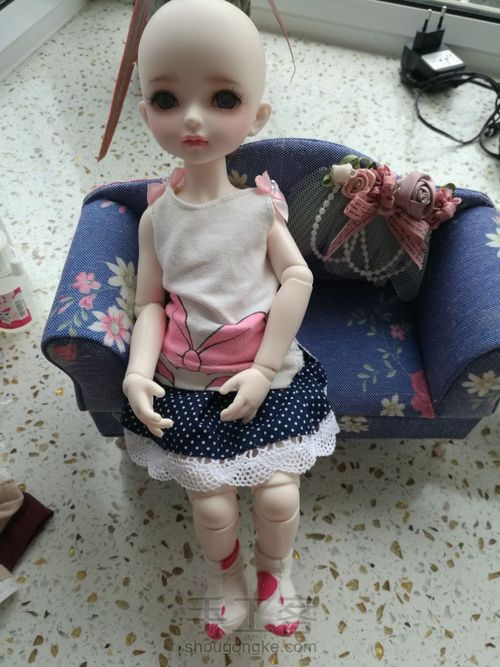 六分娃小上衣 第7步