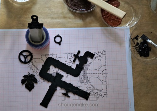 怎么做“锈”，可以以假乱真 第7步