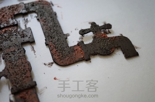 怎么做“锈”,可以以假乱真 第10步