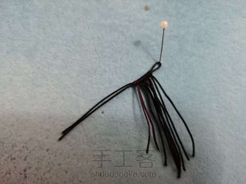 消耗线头·三轴线花瓣 第1步