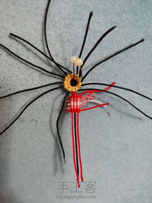 消耗线头·三轴线花瓣 第12步