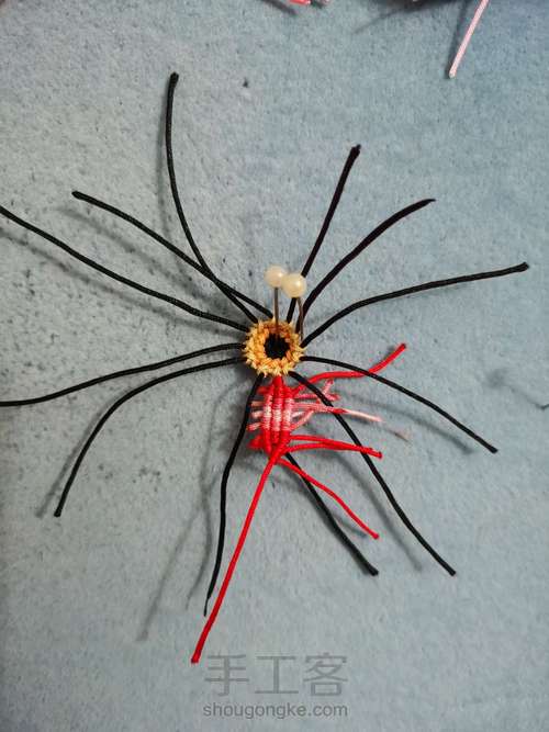 消耗线头·三轴线花瓣 第14步