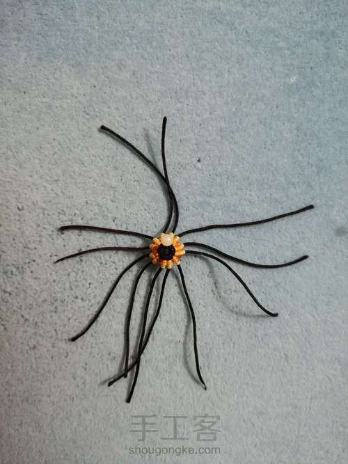 消耗线头·三轴线花瓣 第5步