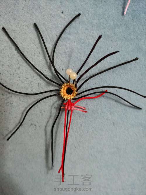 消耗线头·三轴线花瓣 第9步