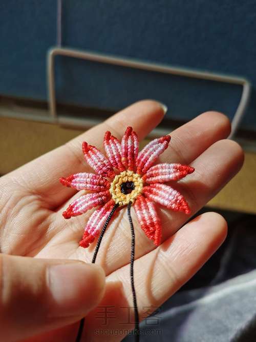 消耗线头·三轴线花瓣 第16步