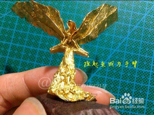 费列罗天使折纸（转自百度） 第24步