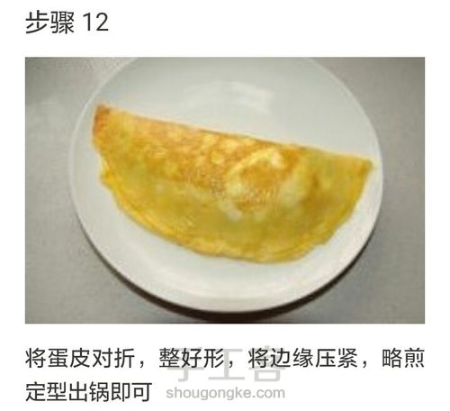 蛋包饭 第13步