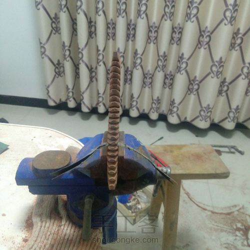 第一次做木梳 第7步