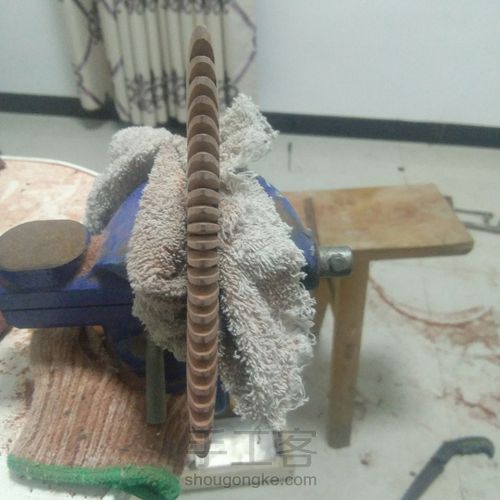 第一次做木梳 第9步