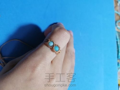 圈圈圆圆—手绳款 第11步