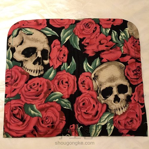 L型一片式口金手机袋 第7步