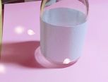 酸奶瓶改造素纹存钱罐