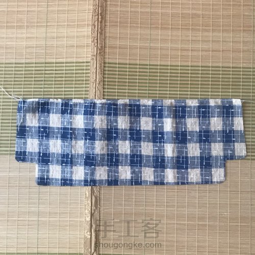 27㎝唇形口金包教程 第4步