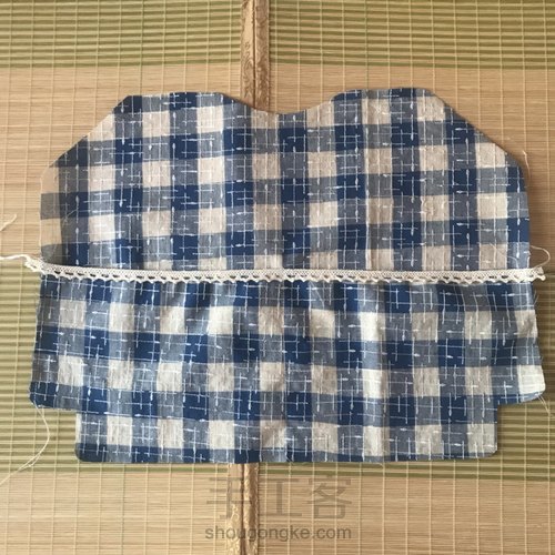 27㎝唇形口金包教程 第6步