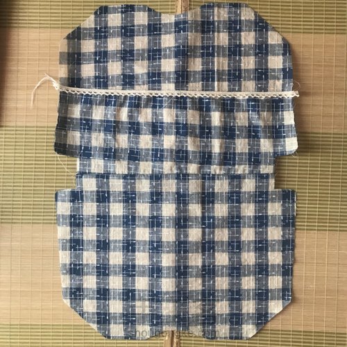 27㎝唇形口金包教程 第7步