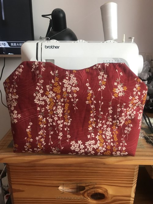 27㎝唇形口金包教程 第15步