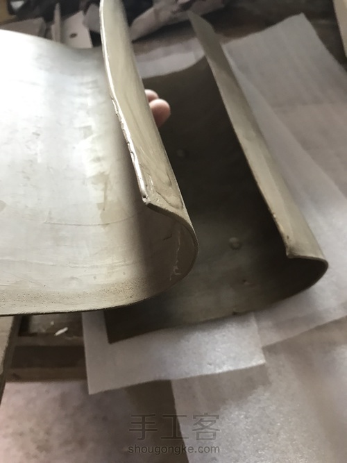 用泥巴制作一本“书” 第11步