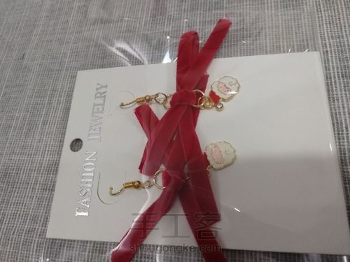 新颖蝴蝶结耳饰 第8步