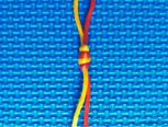 长双联结是双联结的变化，结形比双联结长，通常用来编手链和项链。