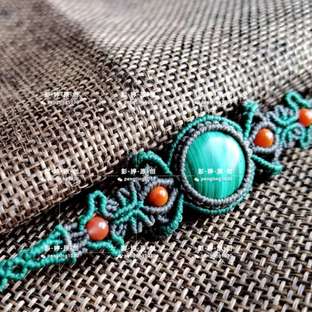 原创   [孔雀石手绳教程]