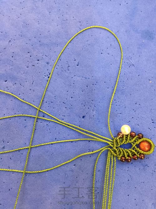 精致的耳坠（仿外网） 第15步