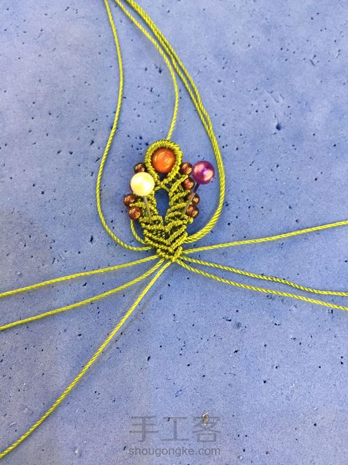 精致的耳坠（仿外网） 第18步