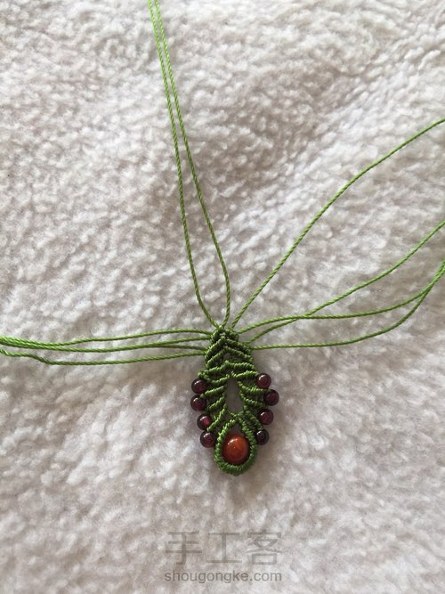 精致的耳坠（仿外网） 第19步