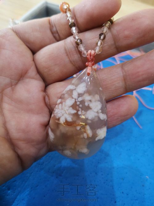 超节约用线的扣头 第10步