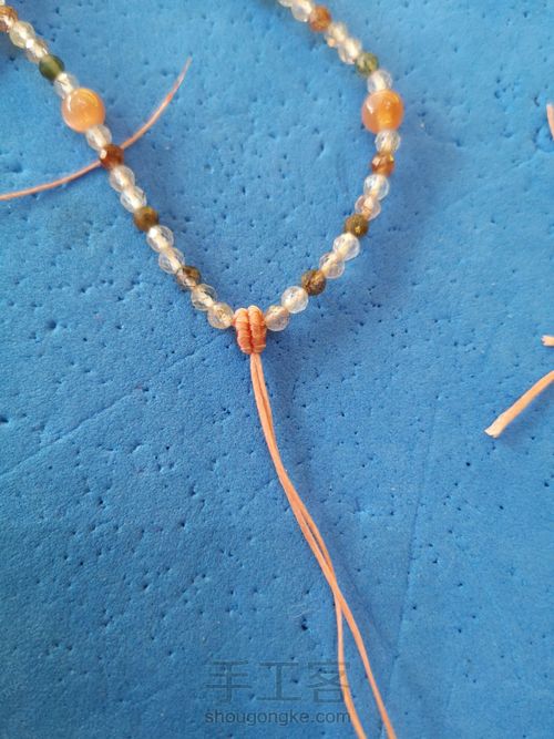 超节约用线的扣头 第9步