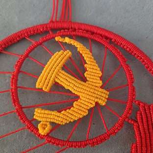 仿蒯中民老师的党徽