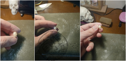 雕刻X珍珠X耳饰X皇冠X骷髅X第一弹 第2步