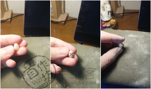 雕刻X珍珠X耳饰X皇冠X骷髅X第一弹 第4步