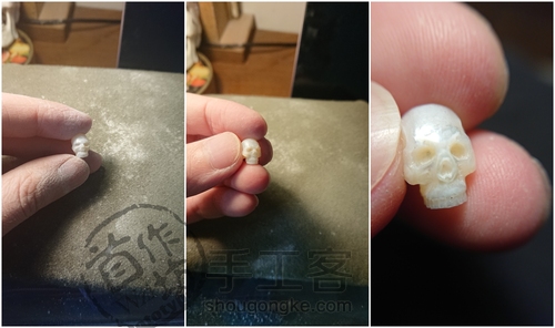 雕刻X珍珠X耳饰X皇冠X骷髅X第一弹 第6步