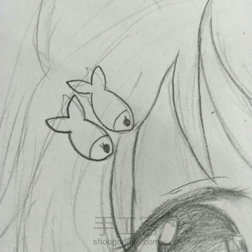 漫画女孩手绘教程 第18步