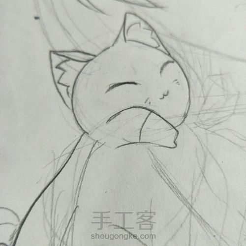 漫画女孩手绘教程 第21步