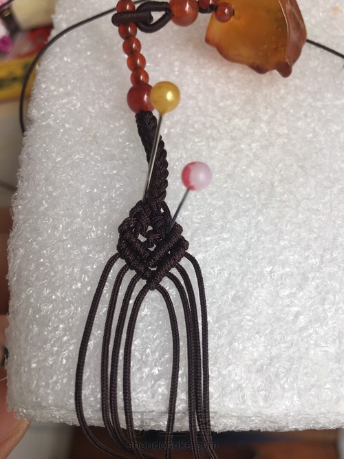 半精美毛衣链 第6步