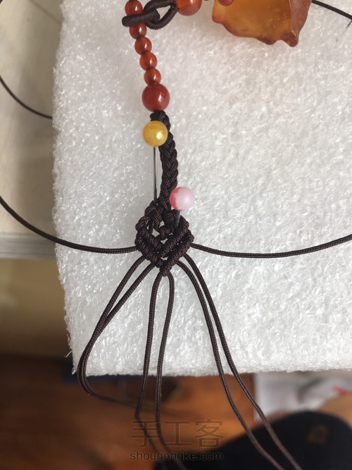 半精美毛衣链 第7步