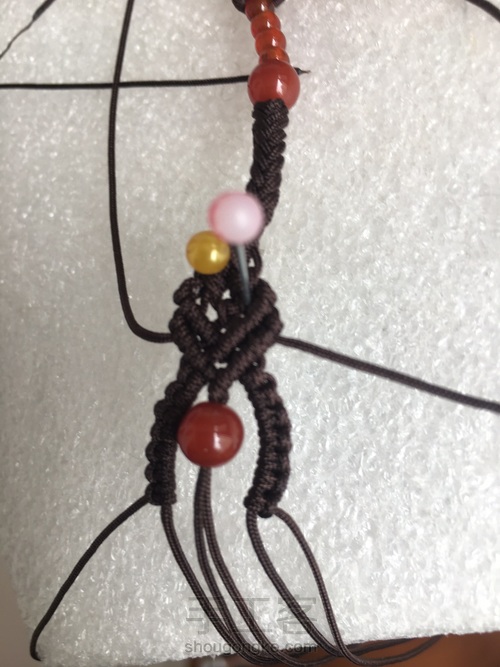 半精美毛衣链 第9步