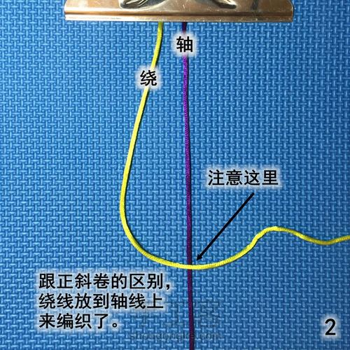 左右正反斜卷结 第9步