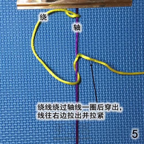 左右正反斜卷结 第12步