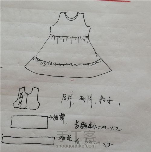 裙子👗 第3步